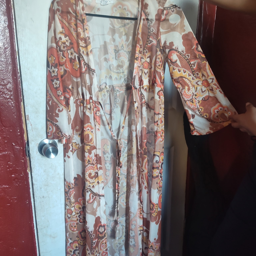 Bohemian Floral Kimono